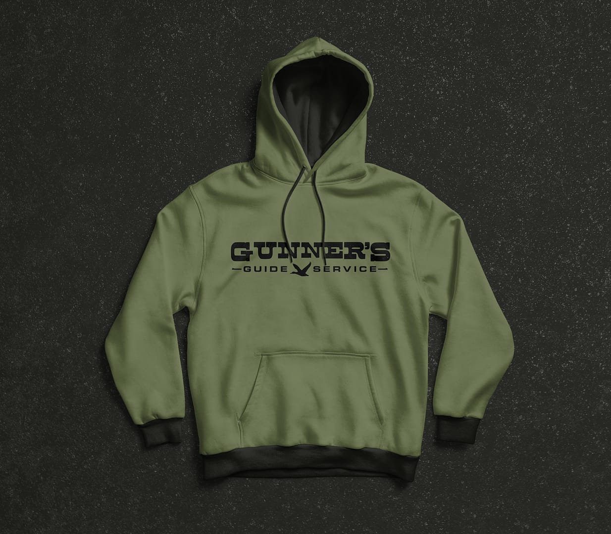 project gunners guide service logo hoodie