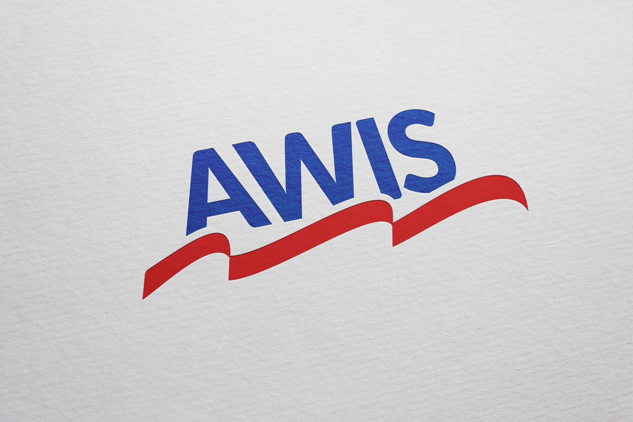 project awis logo on paper