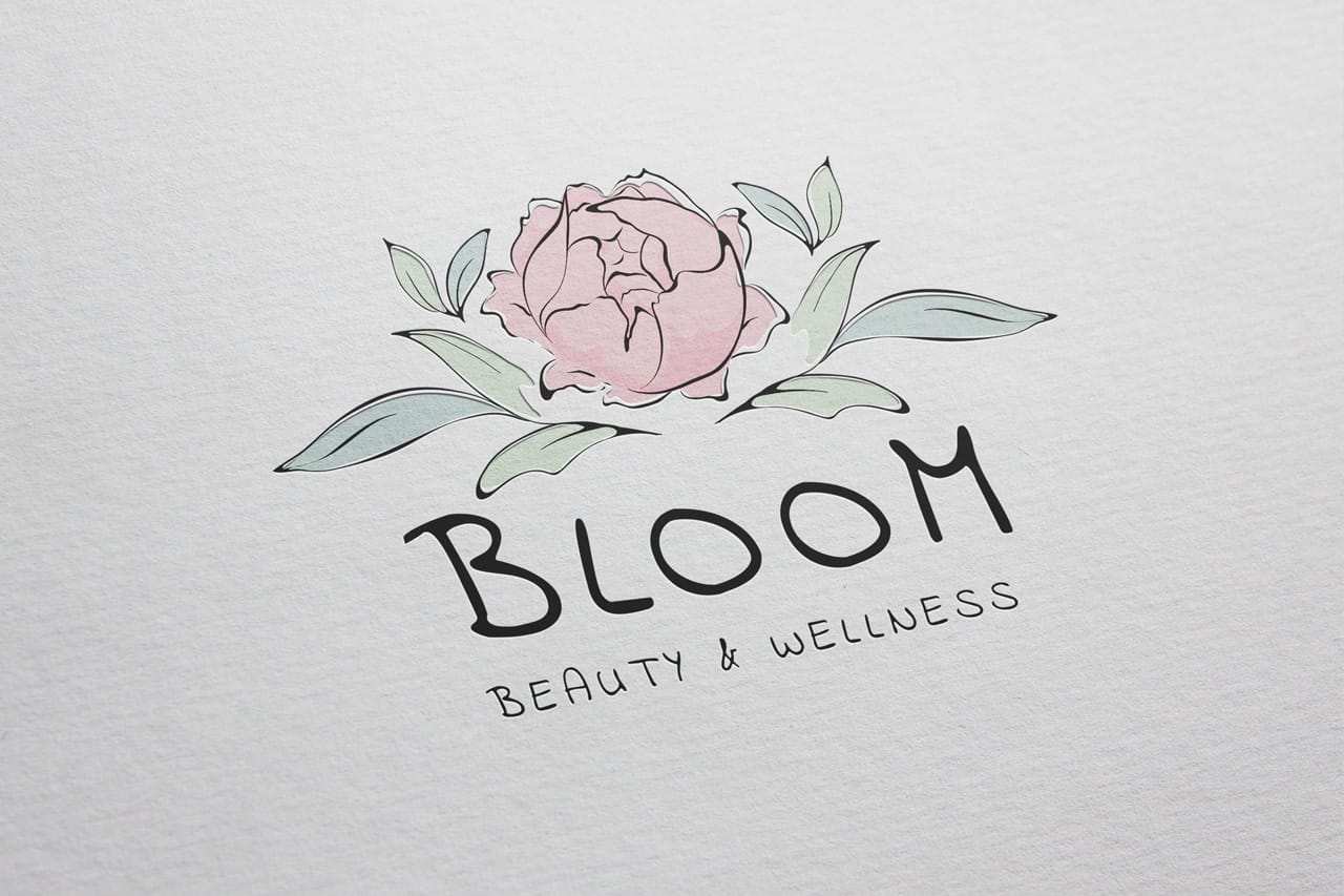 project bloom logo on paper
