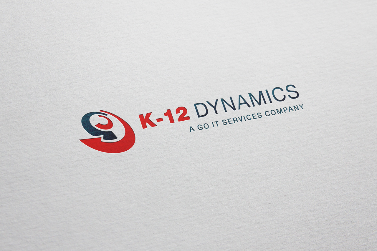 project k12 logo on paper