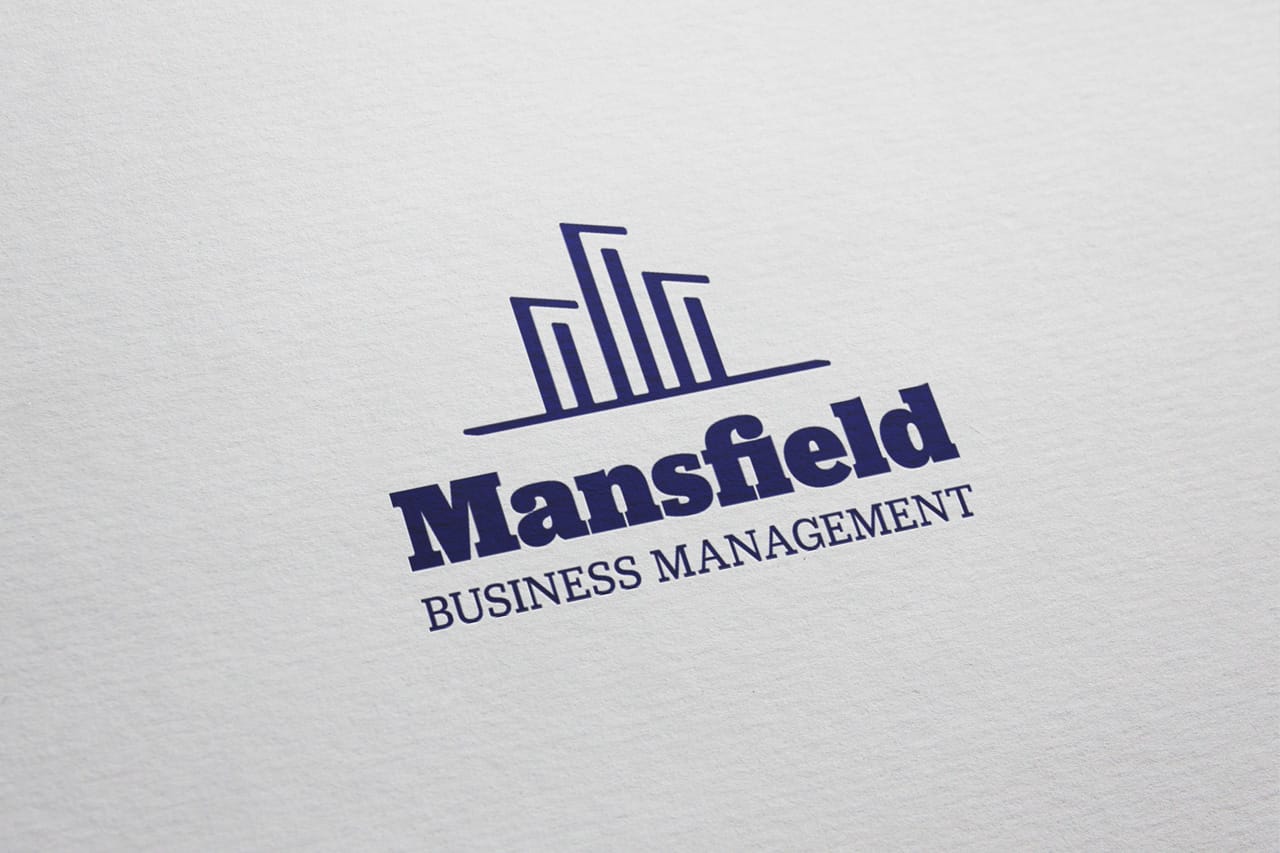 project mansfield logo on paper