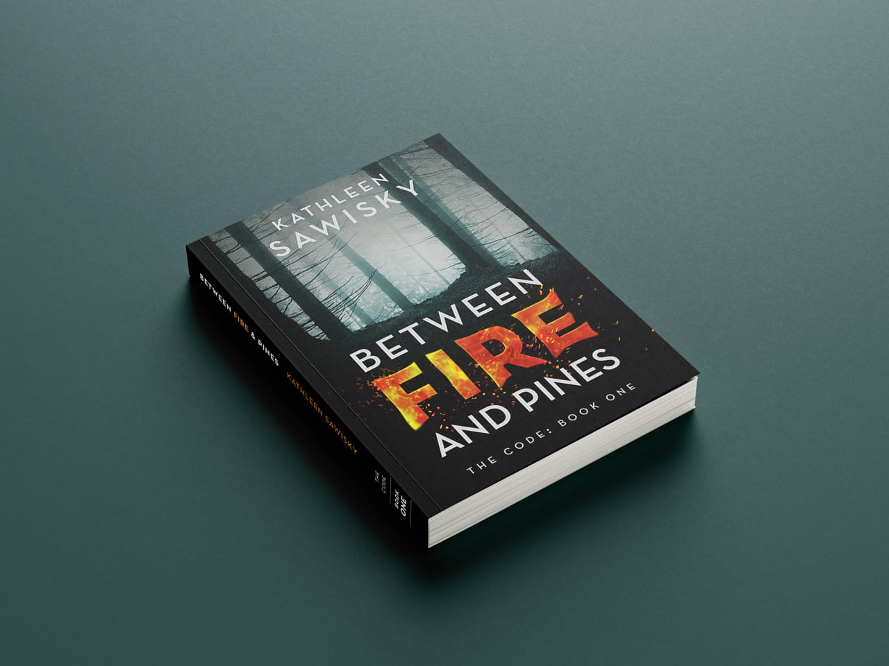 project book covers between fire and pines cover